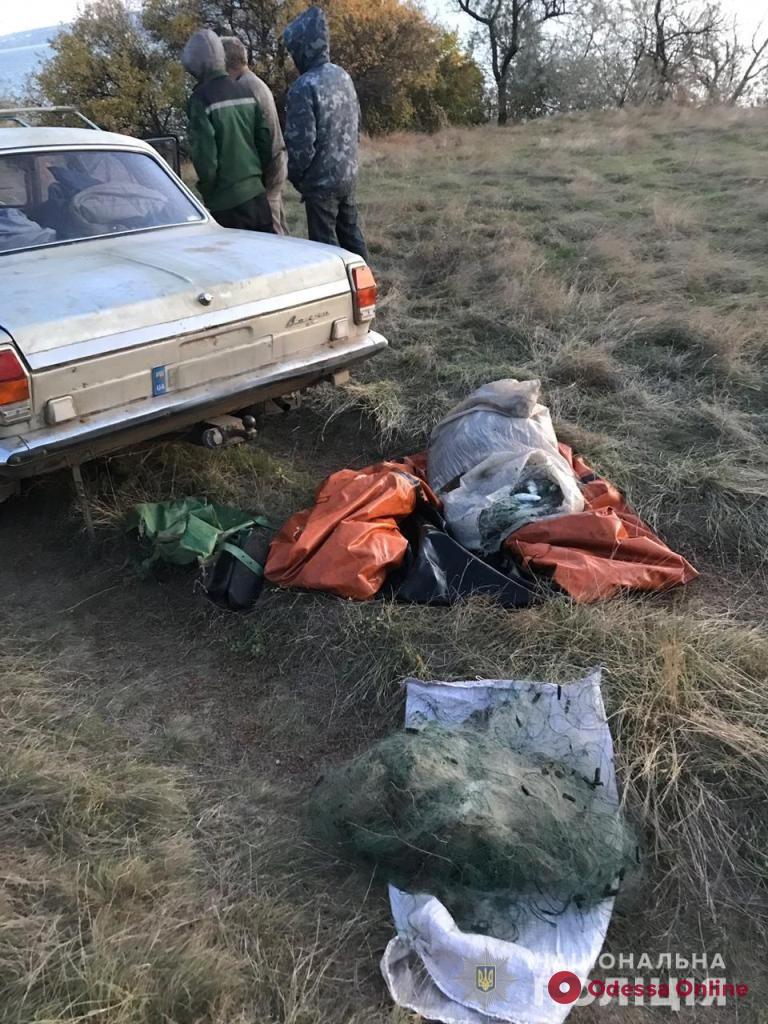 Одесская область: на Тилигульском лимане поймали браконьеров