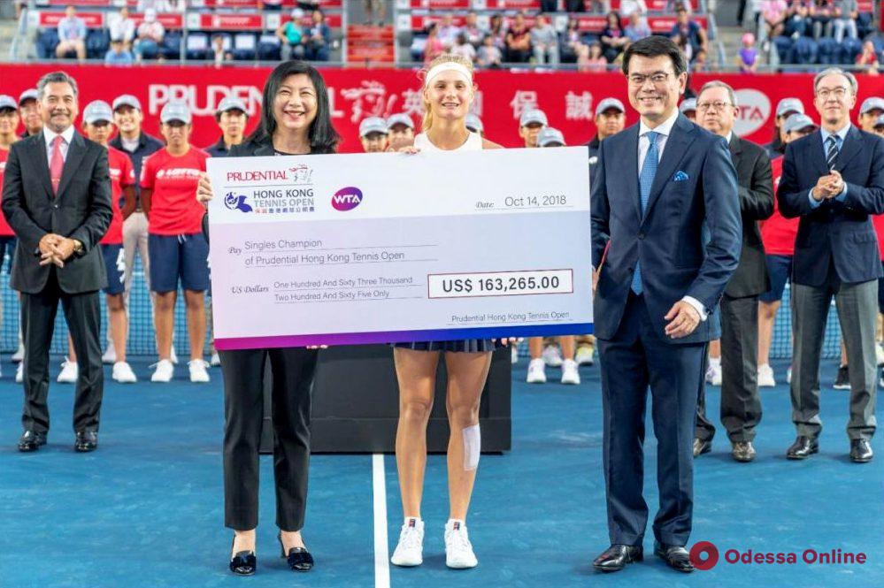 Одесская теннисистка – эксклюзивно о яркой победе в Гонконге, поддержке на родном языке и традиционном шопинге