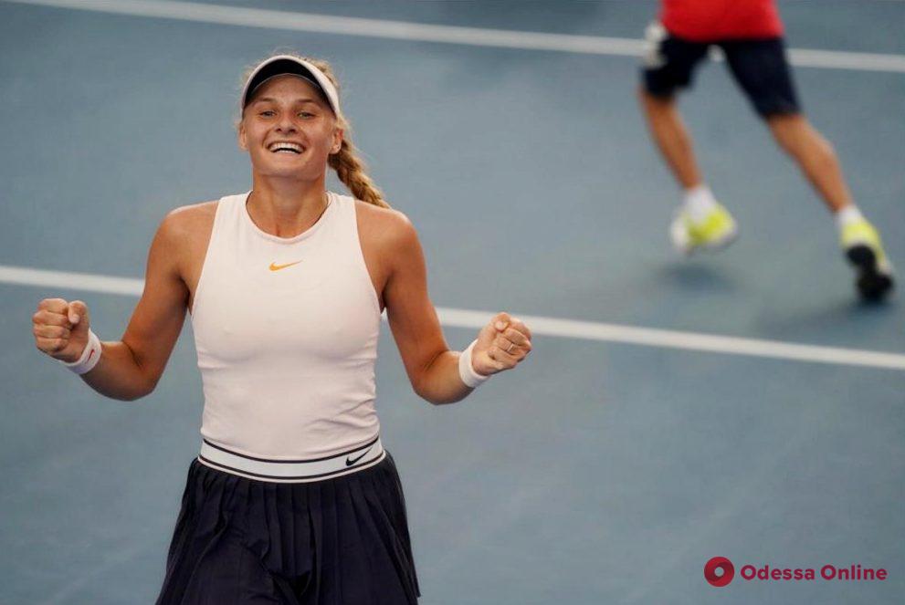 Одесская теннисистка уверенно обыграла россиянку в 1/4 финала турнира в Люксембурге