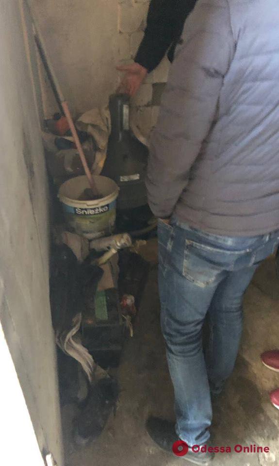 В Одессе обнаружили подпольный склад дизтоплива