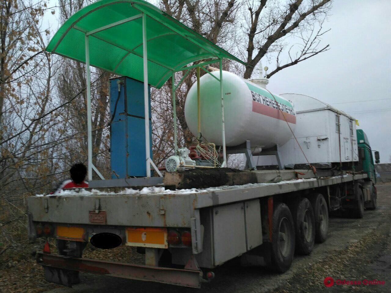 В Одесской области ликвидировали незаконные газовые заправки