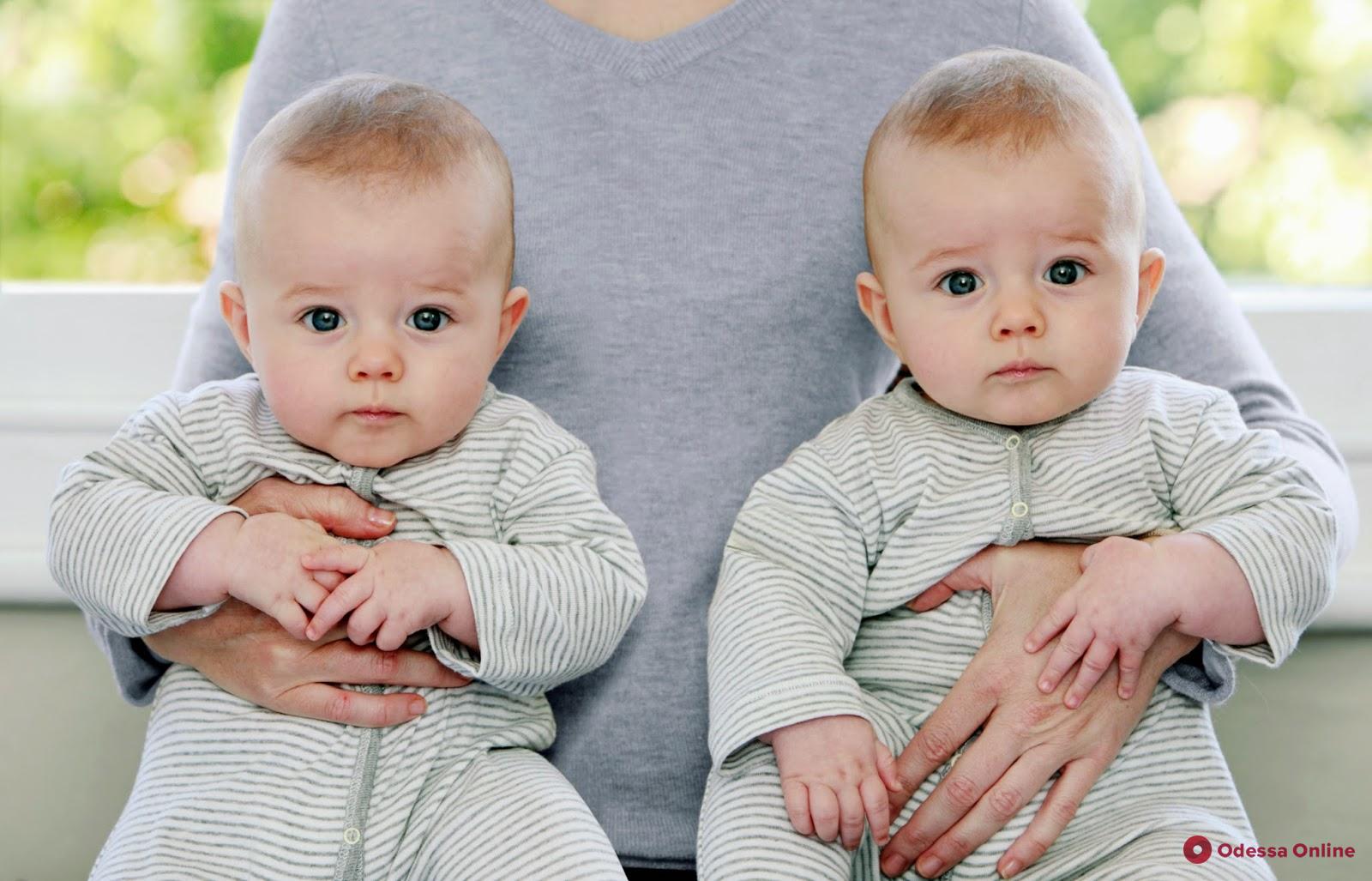 В Одессе на прошлой неделе родились четыре пары близнецов