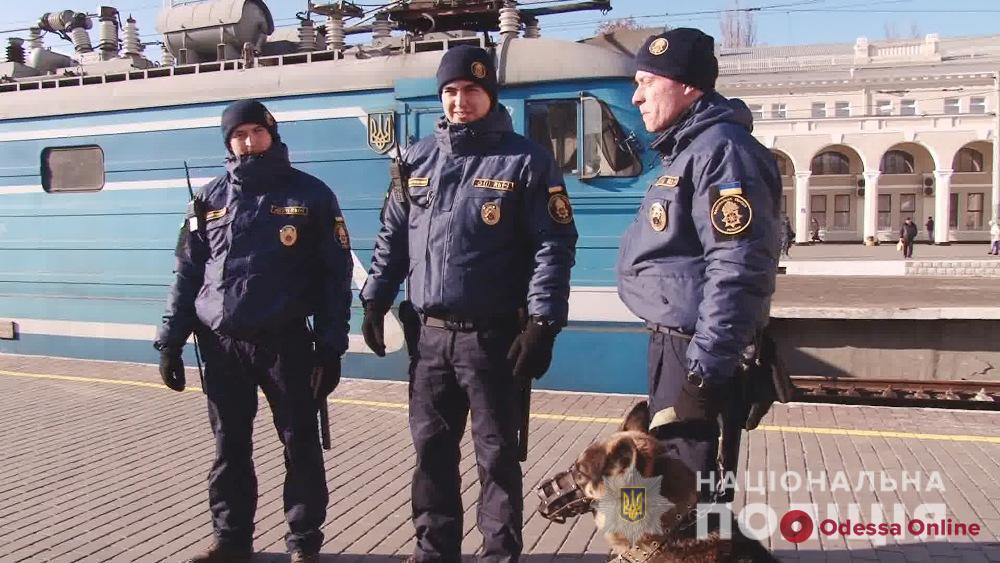В Одессе блокпосты и стратегические объекты усилили кинологами со служебными собаками