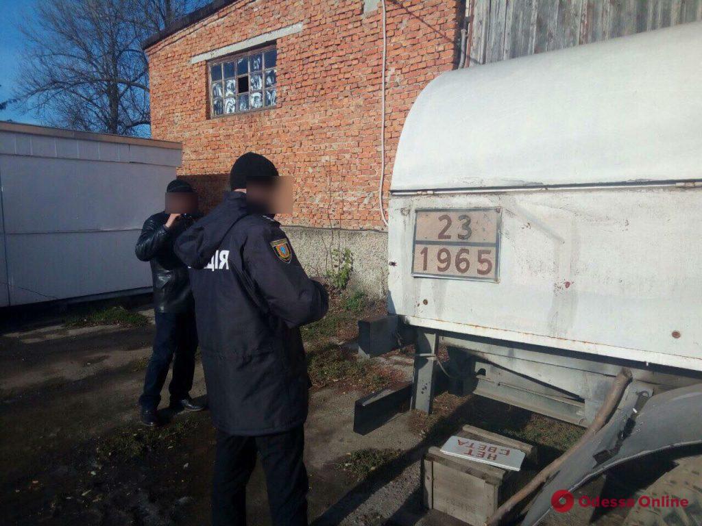 В Одесской области обнаружили очередную нелегальную автозаправку