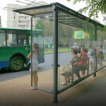 За год в Одессе установили 62 остановки