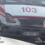 В Одессе столкнулись Mazda и «скорая»