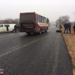 На трассе Одесса—Рени маршрутка врезалась в микроавтобус