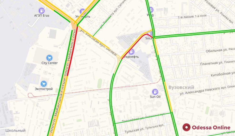 Одесские пробки: «стоит» Краснова