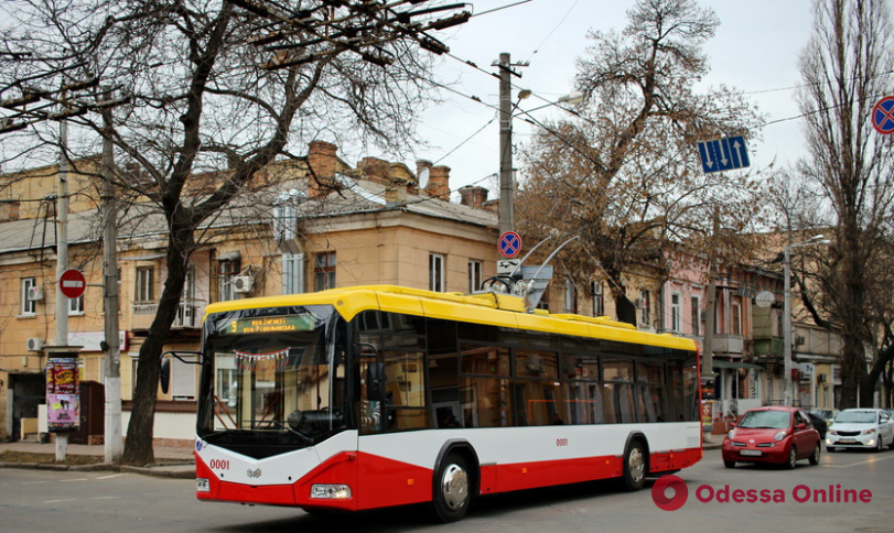 Одесса: к концу года по Ришельевской возобновят движение троллейбусов