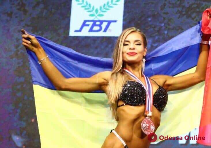 Одесситка завоевала медаль чемпионата мира по бодибилдингу и фитнесу (фото)