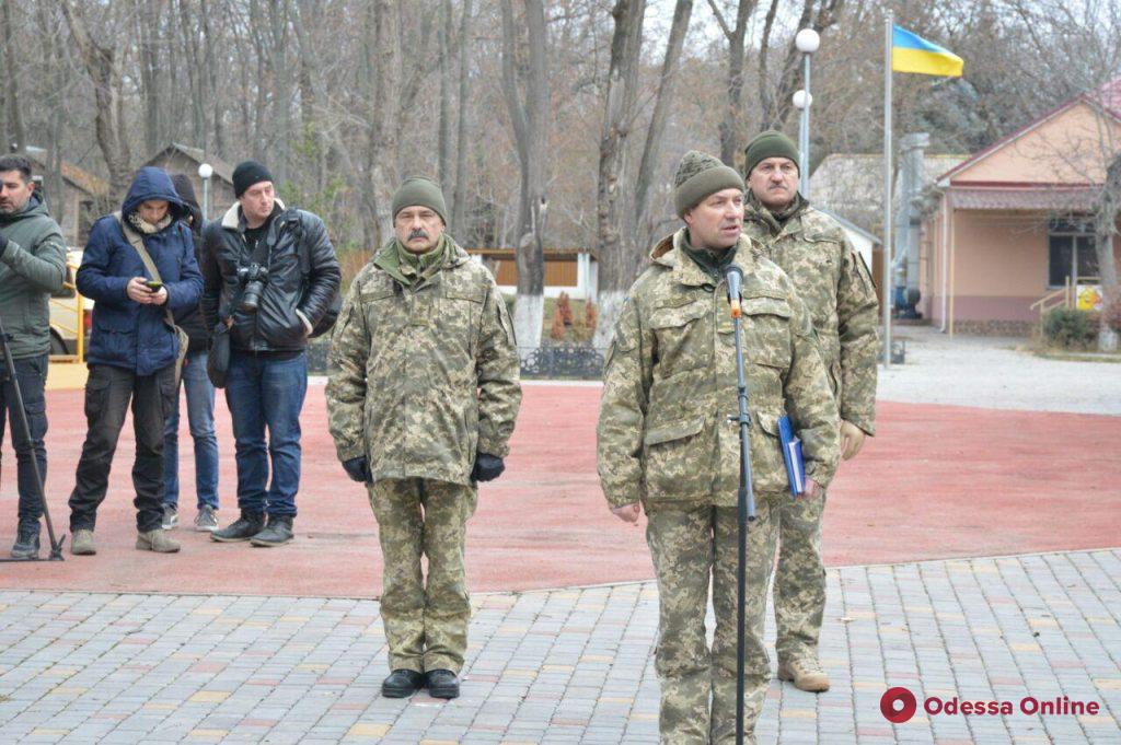 В Одессе резервисты присягнули на верность украинскому народу (фото)