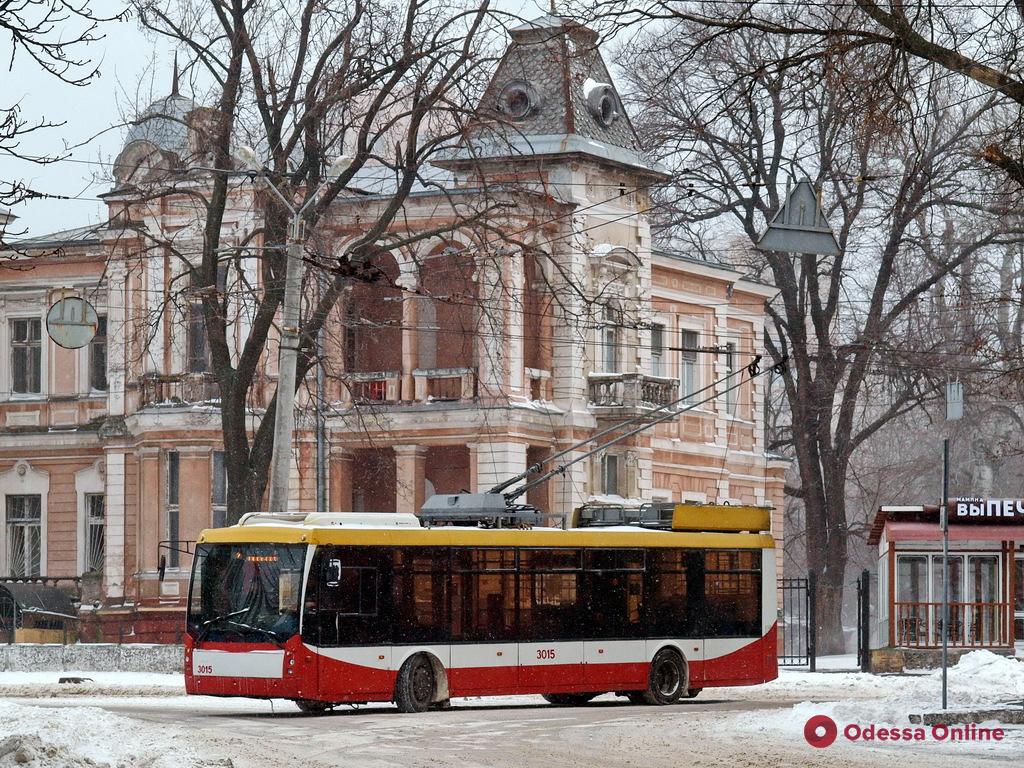 В Одессе из-за обрыва проводов не ходили троллейбусы