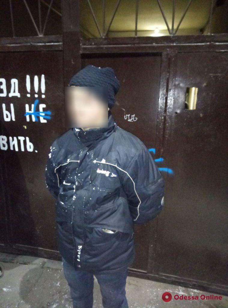 В Одессе задержали юных грабителей