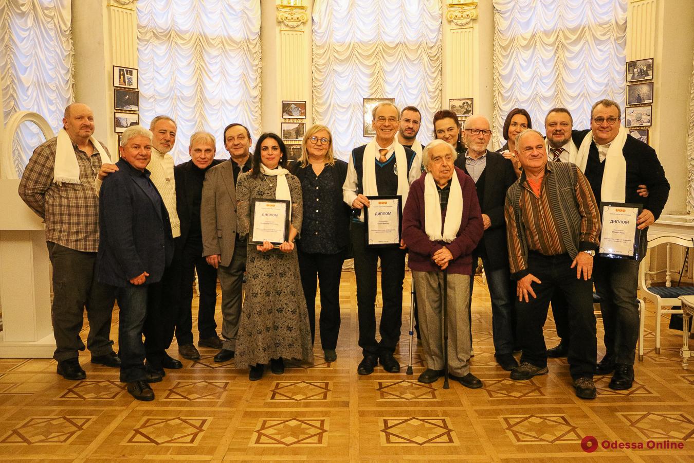 В Одессе прошла первая церемония награждения премией имени Яна Гельмана