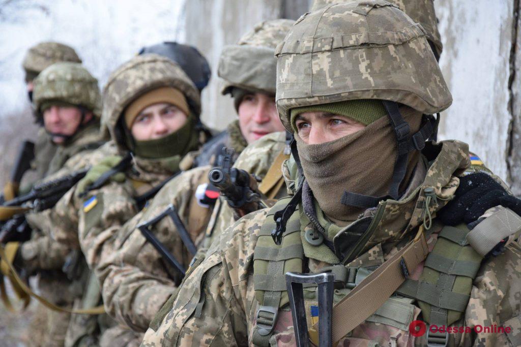 В Одесской области британские инструкторы начали подготовку морских пехотинцев