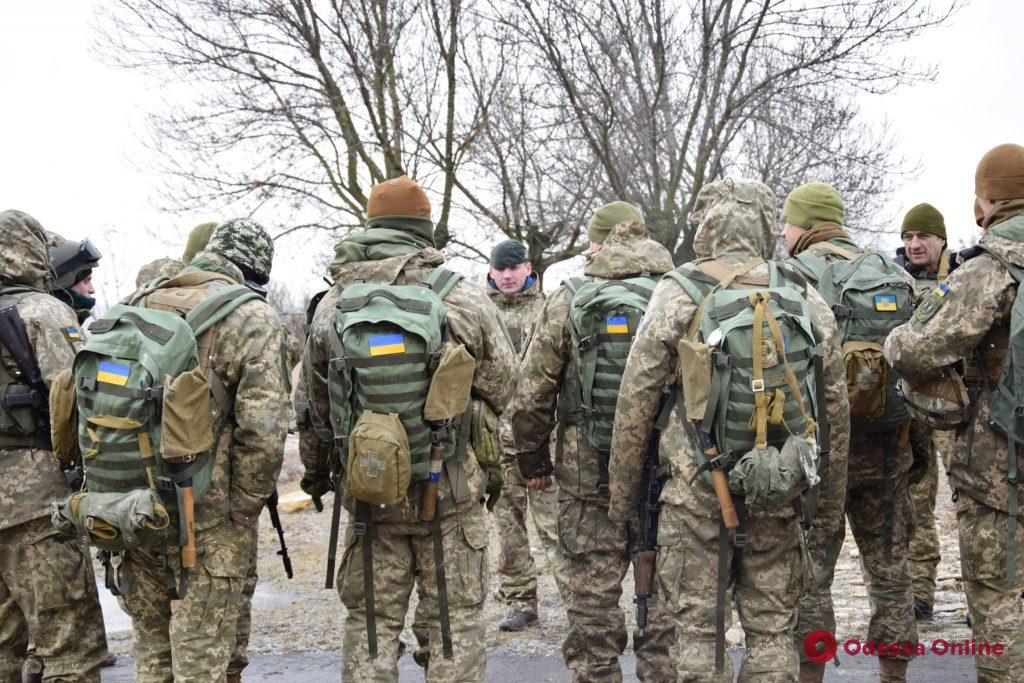 В Одесской области британские инструкторы начали подготовку морских пехотинцев