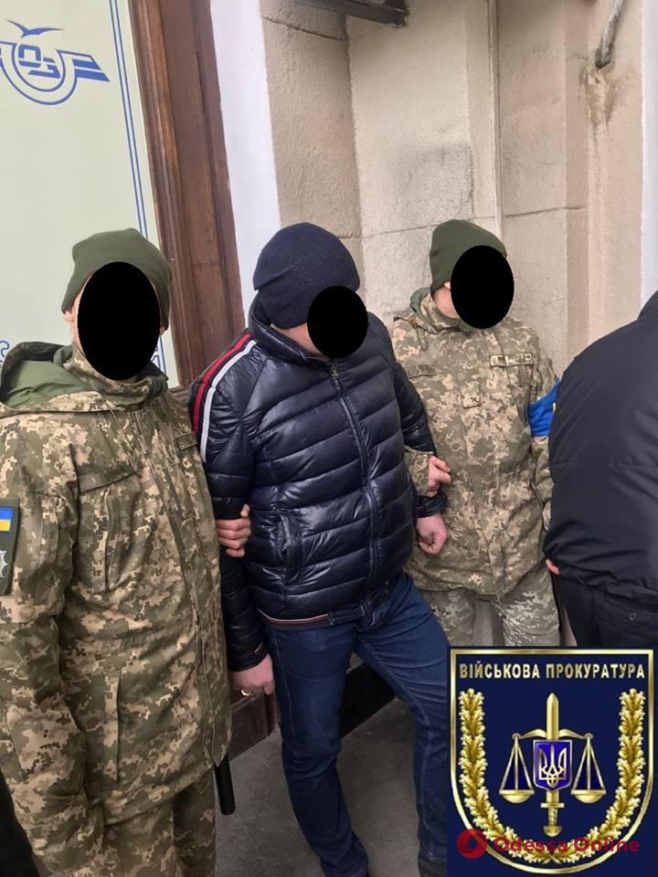 В Одессе офицера военной разведки задержали за перевозку амфетамина