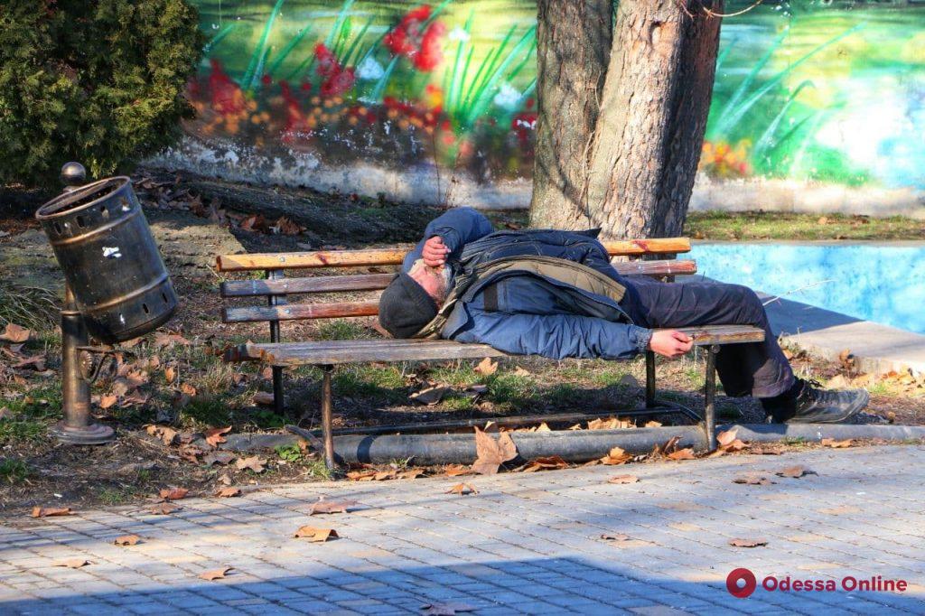 Солнечный парк Победы в последний день зимы (фоторепортаж)