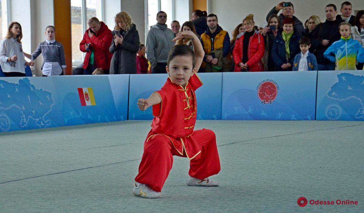 В Одессе прошел турнир по спортивному ушу для самых маленьких