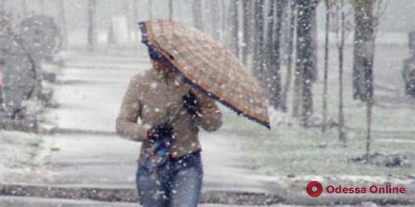 Снег и сильный ветер: в Одессе ожидается ухудшение погодных условий