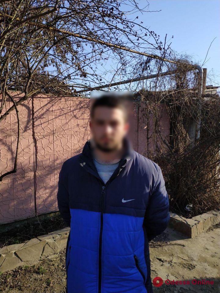 В Одессе поймали закладчика с «товаром»
