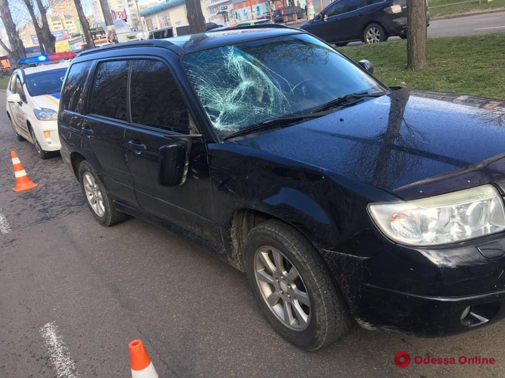 На поселке Котовского Subaru сбил женщину