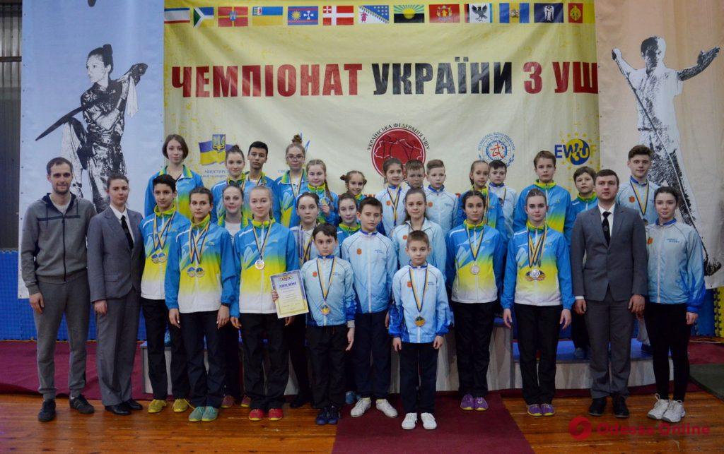 Одесситы успешно выступили на юниорском чемпионате Украины по спортивному ушу