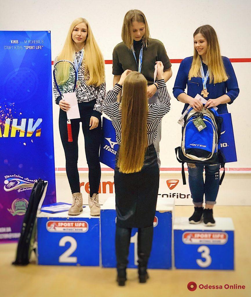 Сквош: одесситка завоевала «серебро» чемпионата Украины и получила драгоценный опыт в Швеции