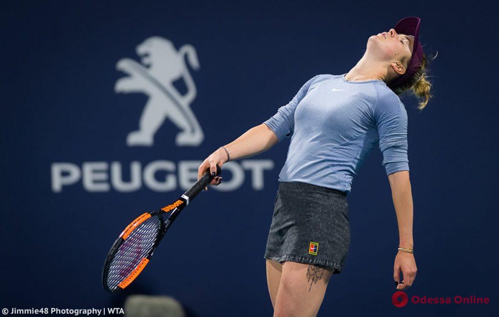 Теннис: уроженка Одессы не смогла пробиться в полуфинал престижного турнира в Китае