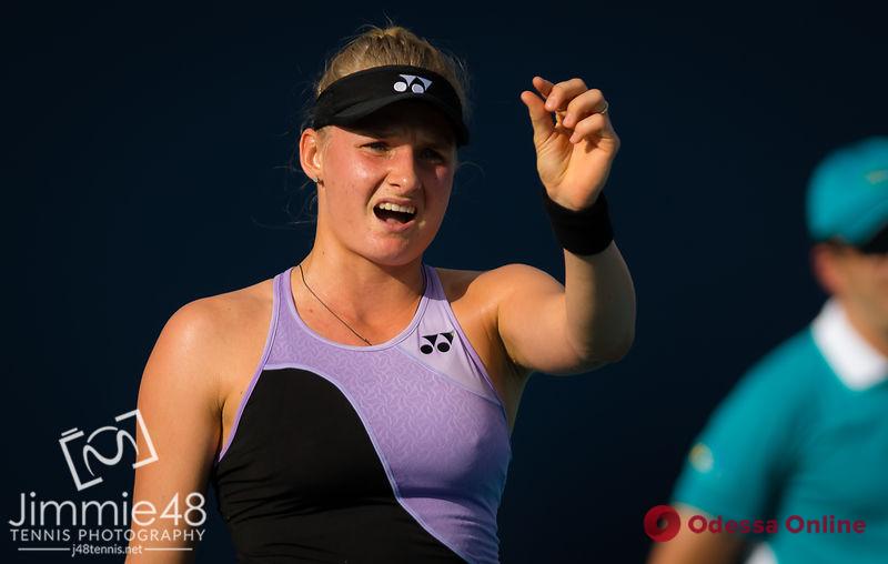 Одесская теннисистка выбывает из борьбы за титул WTA Premier в США