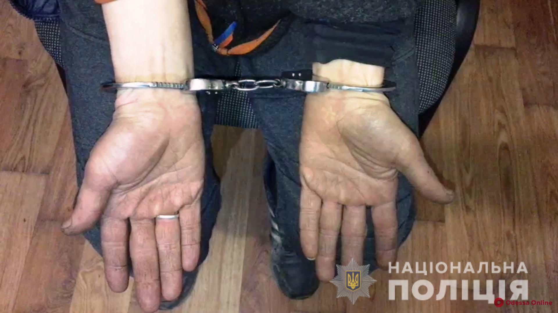 В Одессе поймали кабельного вора