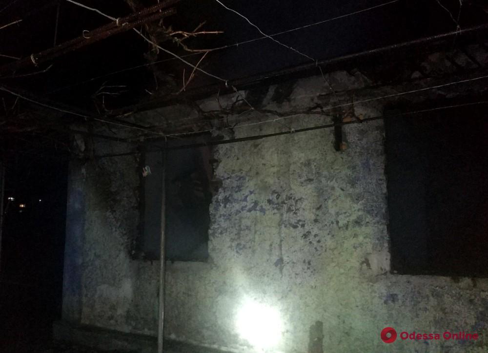 В Одесской области пожар унес жизнь хозяина дома