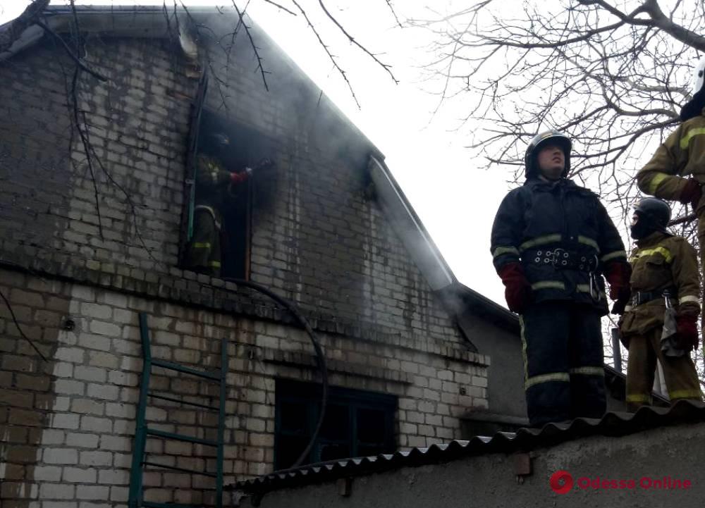 Пожар в Одесской области унес жизнь мужчины