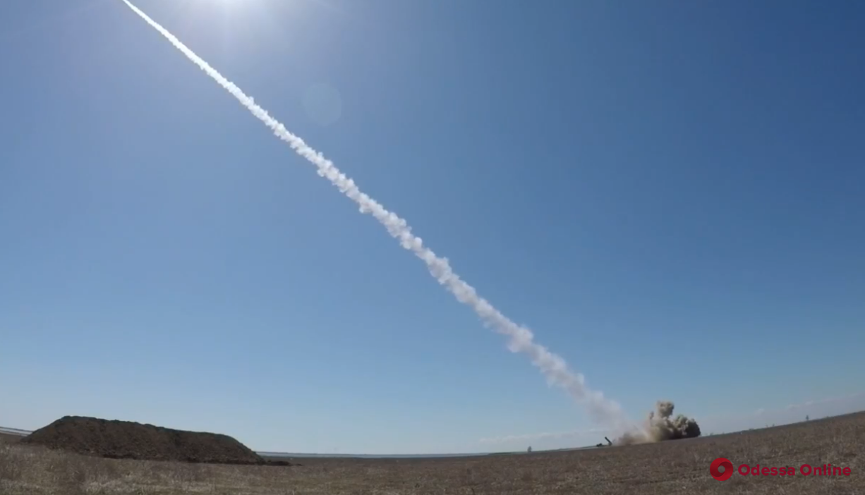 В Одесской области прошли испытания ракетного комплекса