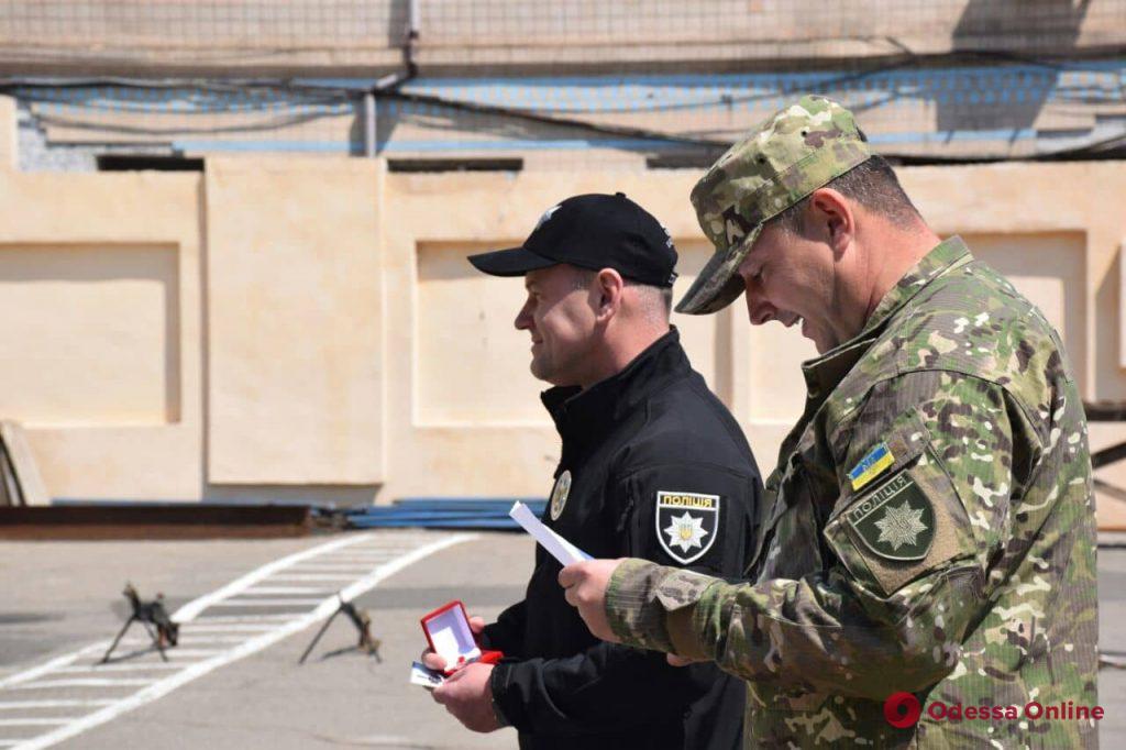 В Одессе на ротацию в зону ООС проводили 35 бойцов батальона «Шторм» (фото)