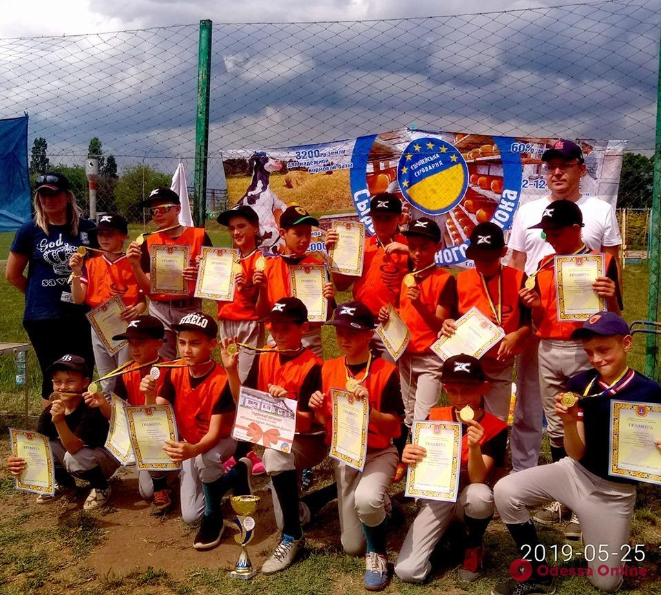 Бейсбол: в Одессе завершился чемпионат области среди детей