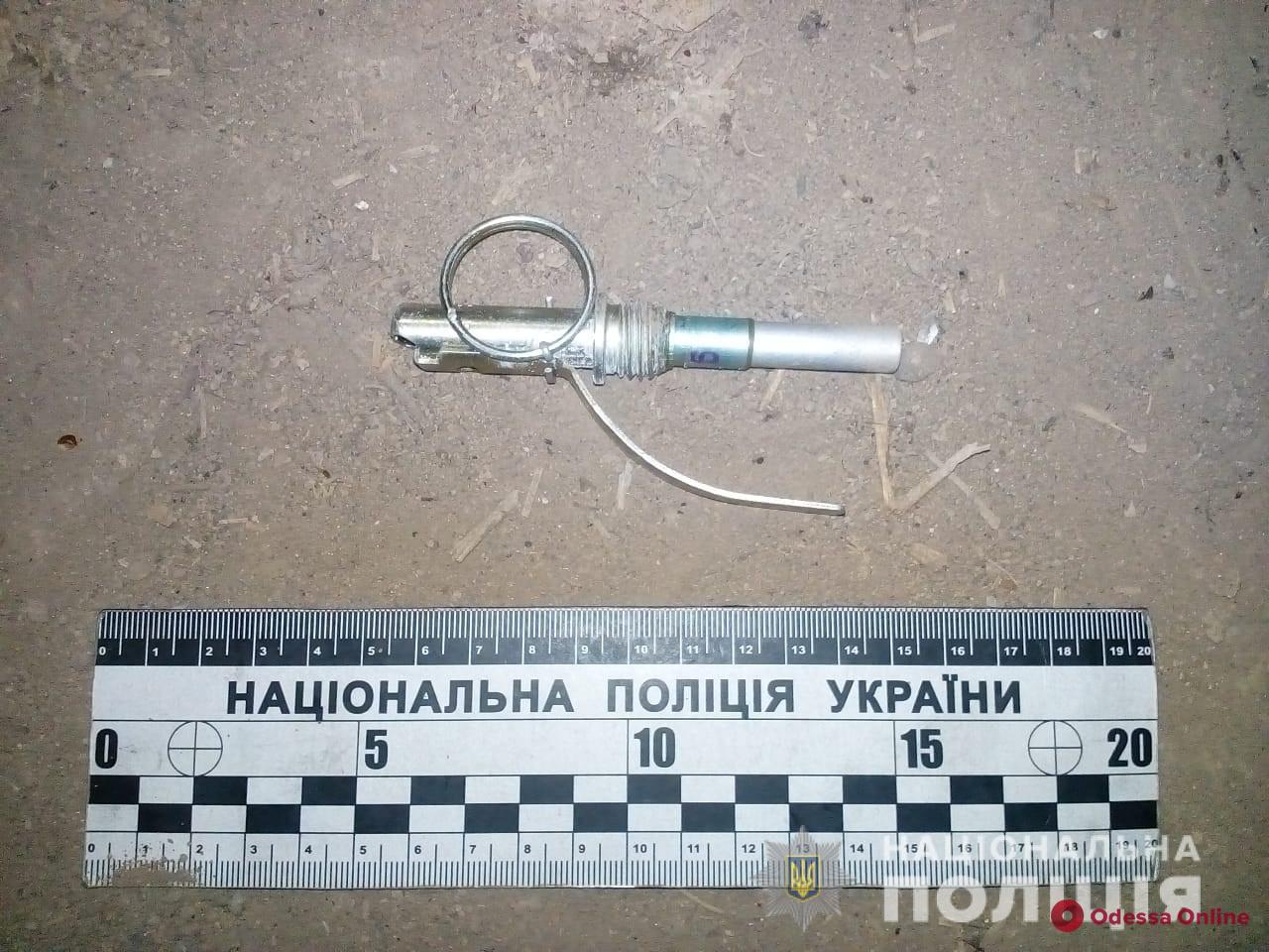 Житель Одесской области хранил на чердаке боевую гранату