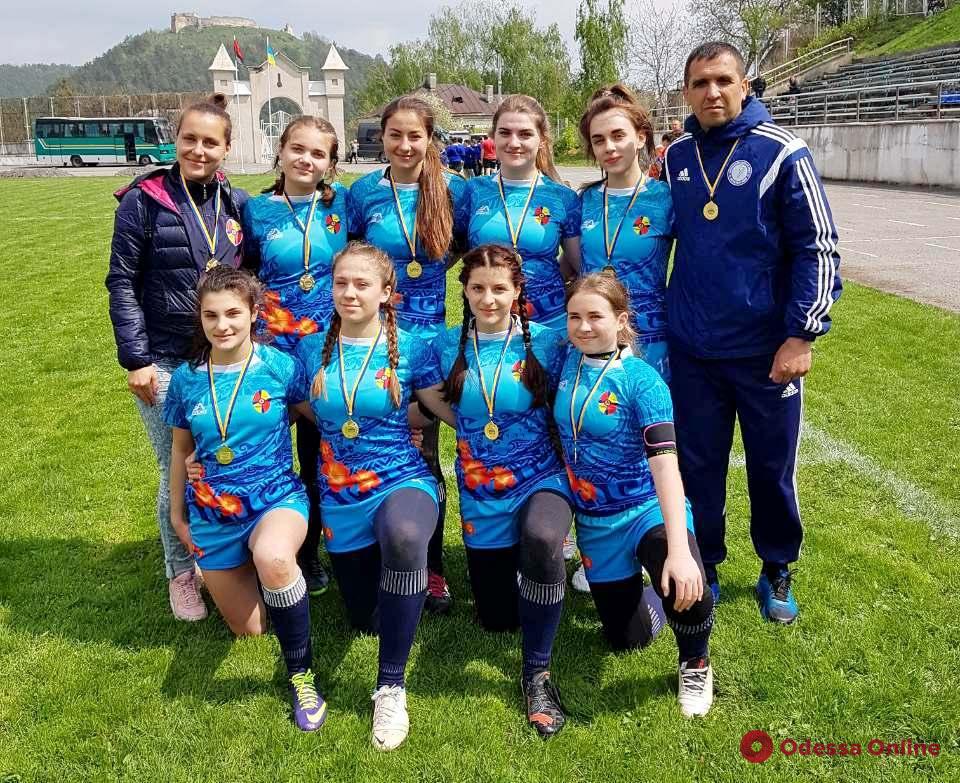 Регби-7: юные одесситки выиграли чемпионат Украины за 28 минут