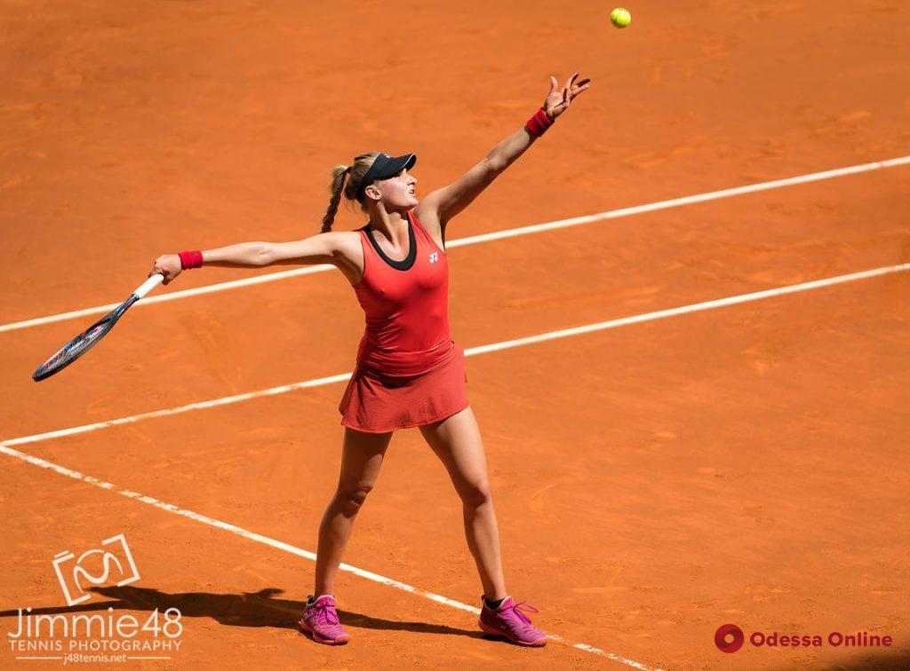 Roland Garros: юная одесская теннисистка не сумела выйти во второй раунд