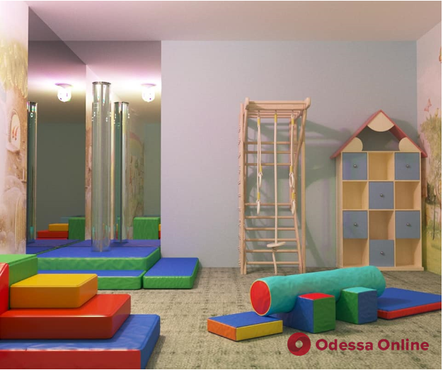 В Одессе создают игровую сенсорную комнату для особенных детей