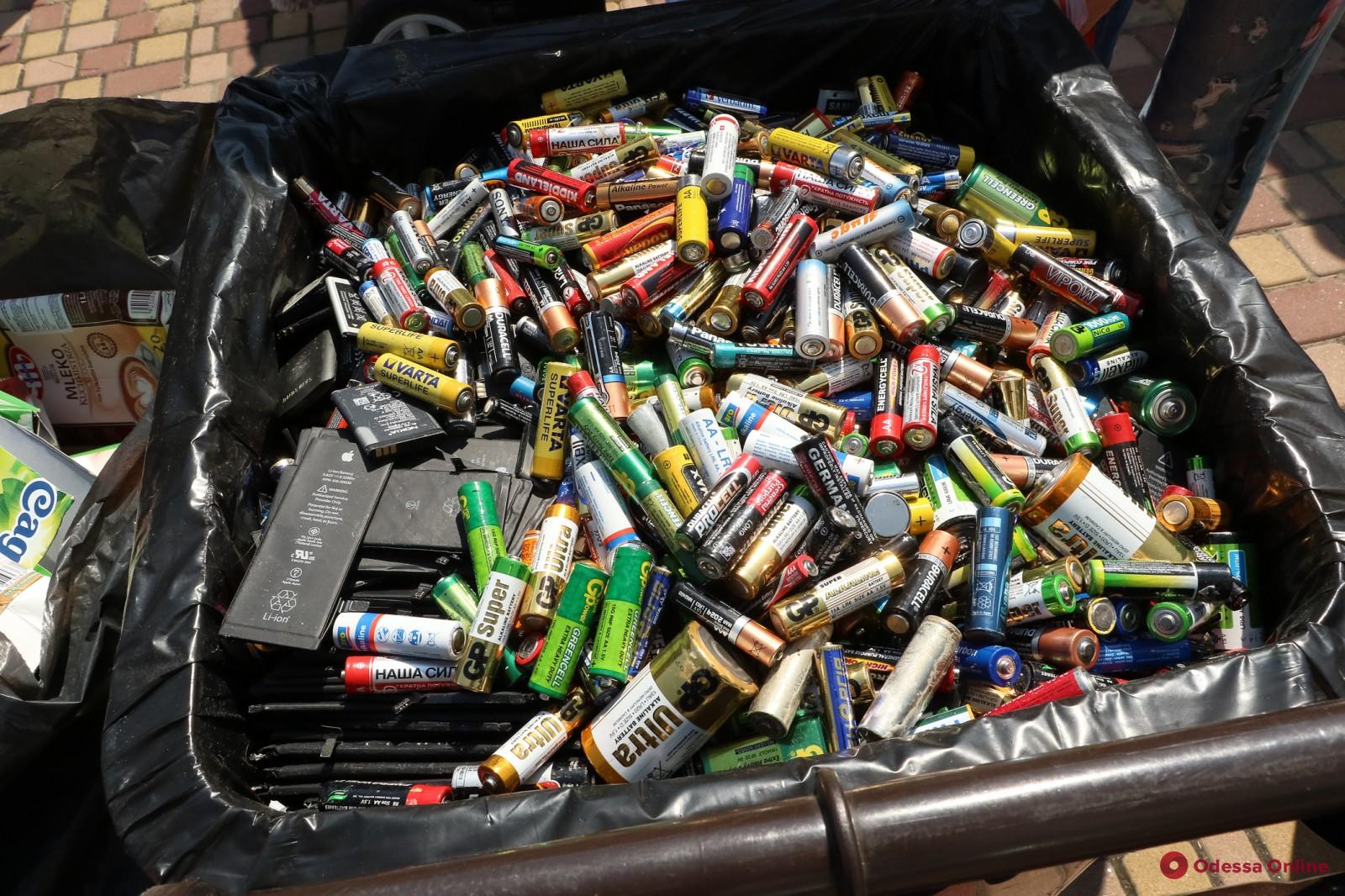 На экофестивале в Одессе собрали полторы тонны «раздельного» мусора