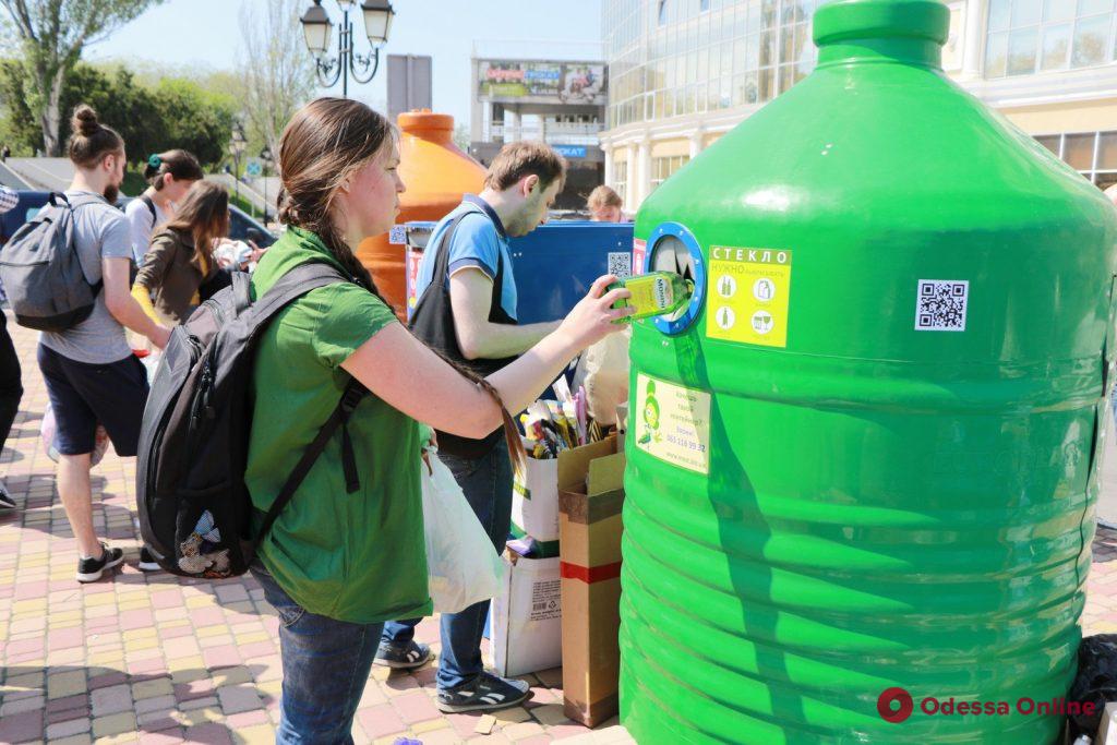 На экофестивале в Одессе собрали полторы тонны «раздельного» мусора