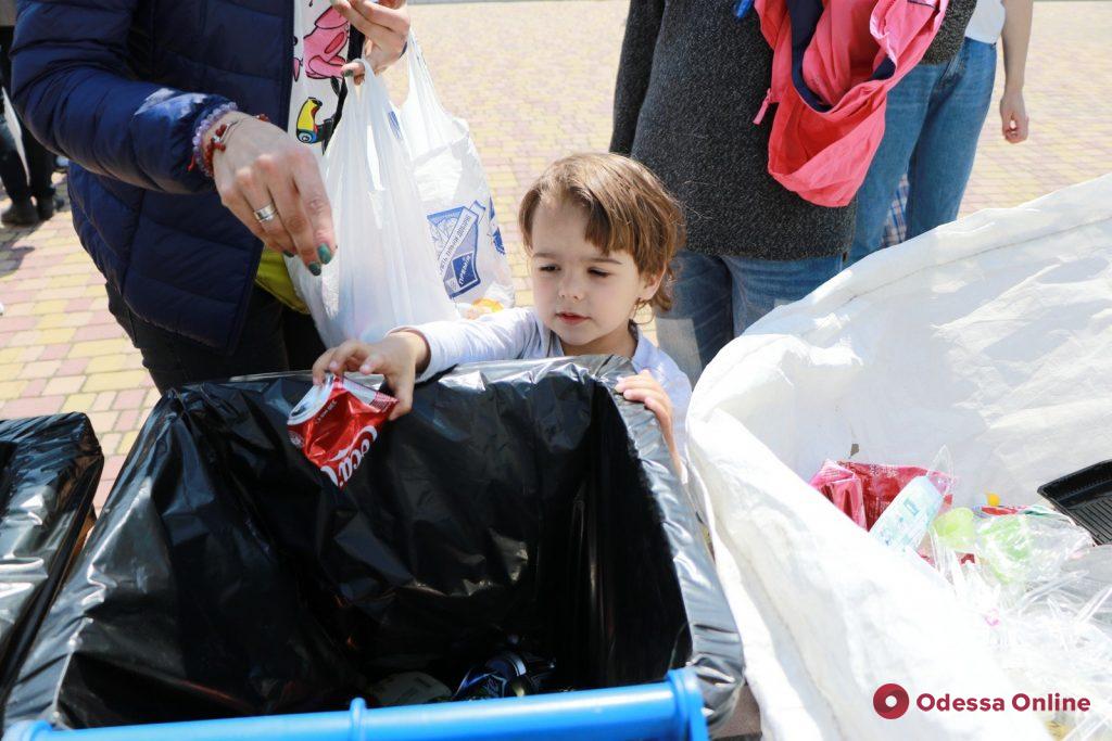 На экофестивале в Одессе собрали полторы тонны «раздельного» мусора
