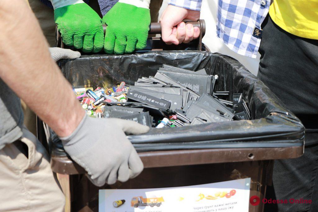 На экофестивале в Одессе собрали полторы тонны «раздельного» мусора