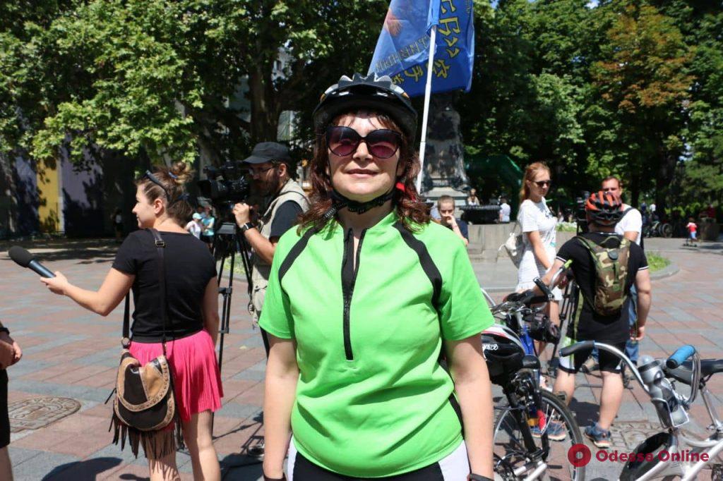 В Одессе стартовал необычный велопробег (фоторепортаж)