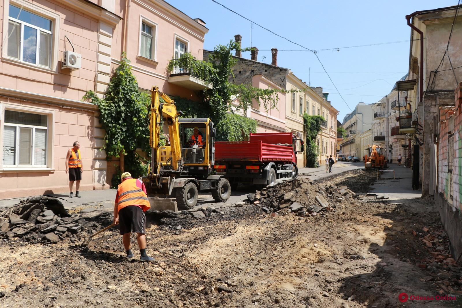 Воронцовский переулок начали капитально ремонтировать