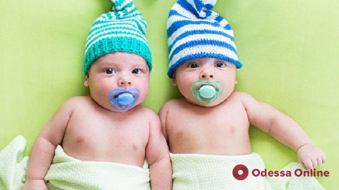 В Одессе на прошлой неделе родились четыре пары близнецов