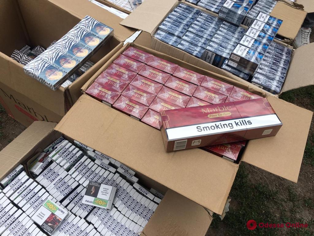 В Одесской области изъяли партию контрабандных сигарет на полмиллиона