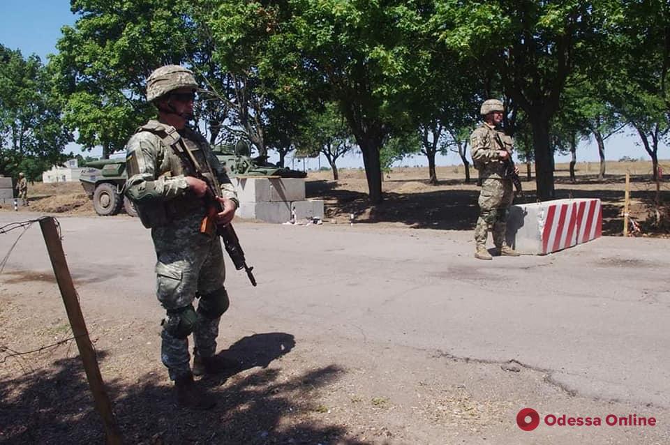 В Одесской области украинские морпехи готовятся к дежурству в «Хелброк»