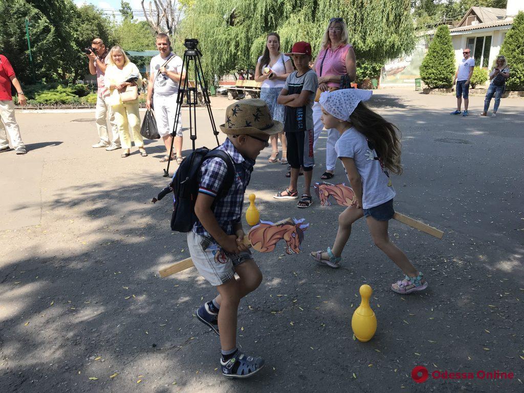 В Одесском зоопарке детям поведали об исчезнувших животных